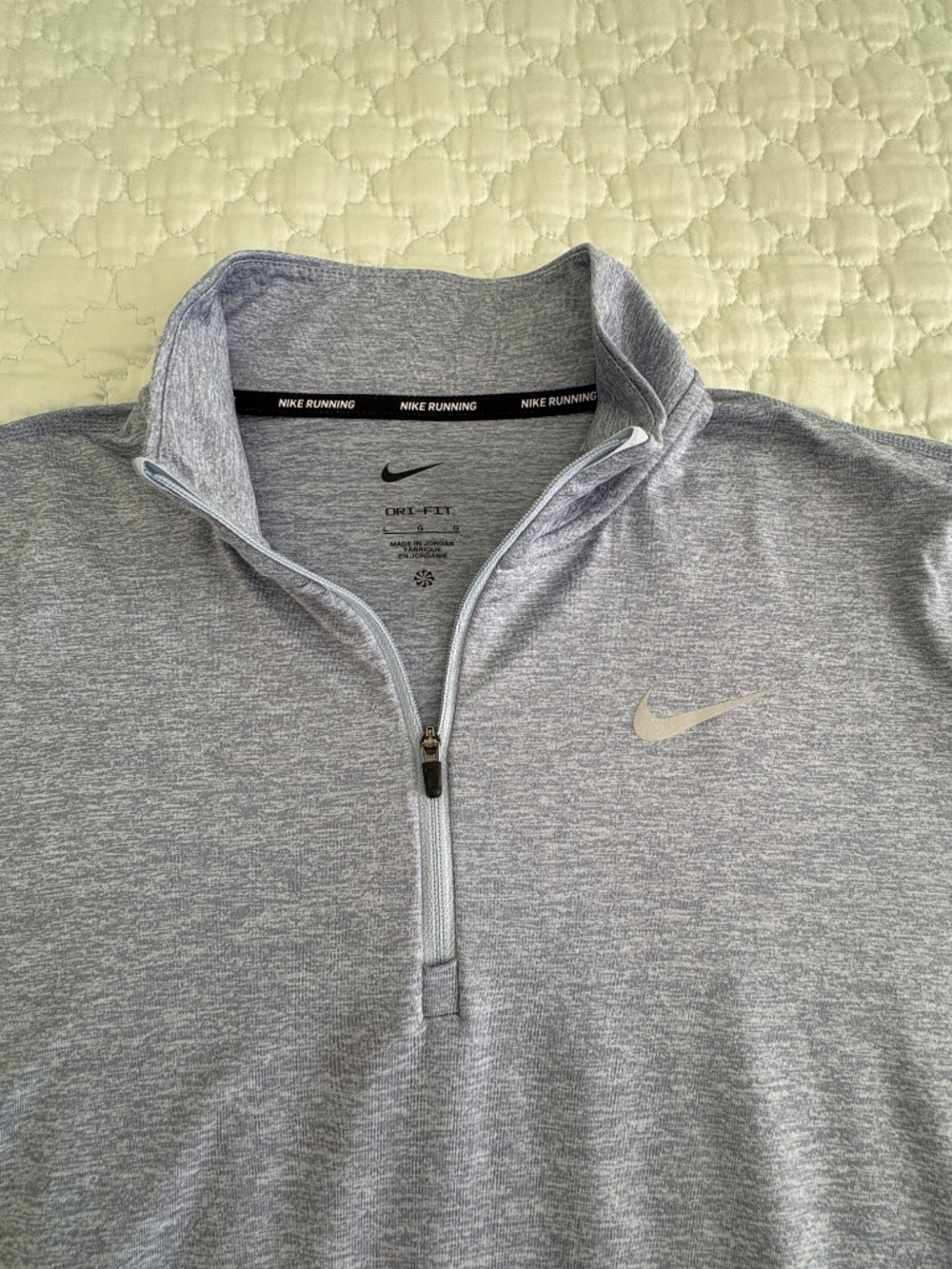 Nike Dri-FIT Element Half-Zip Running Top Blue Heather L CU3220